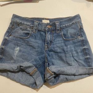 Comfy J Crew denim shorts